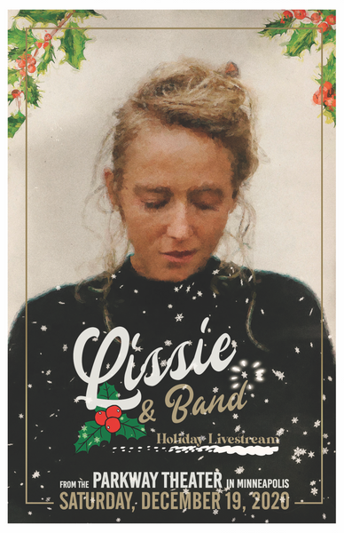 Lissie Holiday Livestream Poster